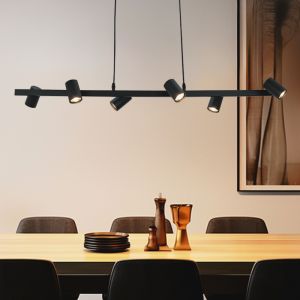 Modern fönsterlampa svart, Carlos