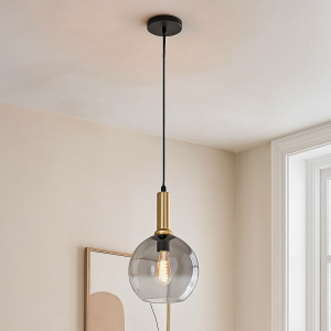Design fönsterlampa grå, Emerson