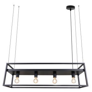 Industri fönsterlampa svart, Frama