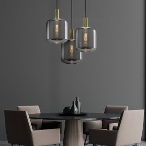 Modern fönsterlampa grå, Keanu