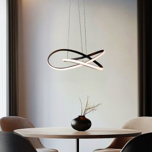 Design fönsterlampa svart, Tanya, 21W, 2700K LED