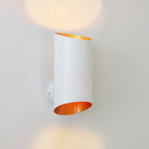 Modern up down vägglampa vit, Dillan
