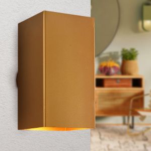 Modern vägglampa mässing, Mac