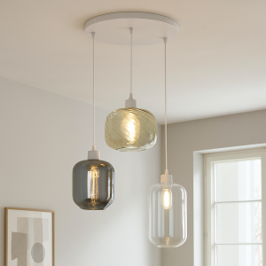 Design fönsterlampa transparent, Mannus