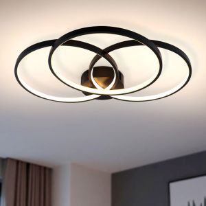 Design plafond svart, Giorgio, 42W, 3000K LED