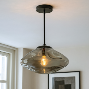 Design taklampa grå, Evita