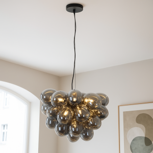 Design fönsterlampa grå, Cyril