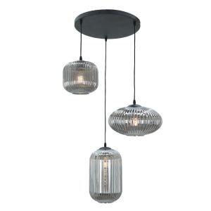 Retro fönsterlampa grå, Charlois