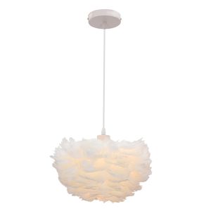 Tyg fönsterlampa vit, Suzie