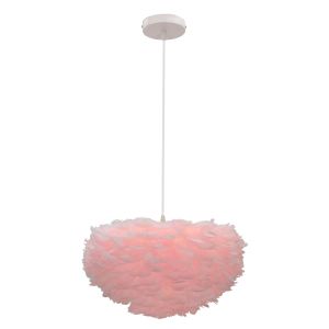 Tyg fönsterlampa rosa, Suzie