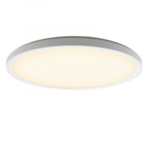 Plast plafond vit, Shona, 22W, 3000K LED, 3 stegs dimmer