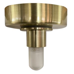 Plast täckbricka guld, Aafje, IP44