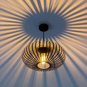 Industri fönsterlampa svart, Lieve