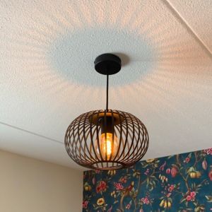 Industri fönsterlampa svart, Lieve
