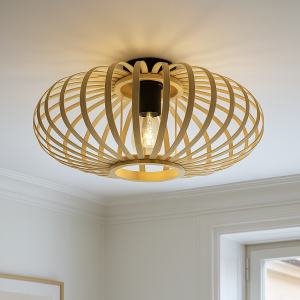 Bambu plafond brun, Lieve