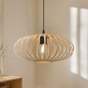 Bambu fönsterlampa brun, Lieve