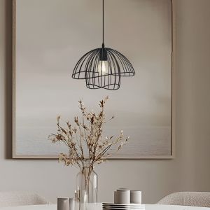 Modern fönsterlampa svart, Jolien