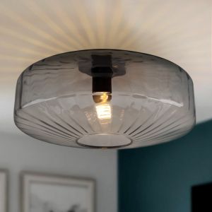 Design taklampa grå, Sevda