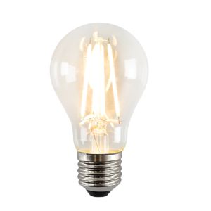 Olucia E27 LED lampa Fos, A60, 4W, 2700K, med skymningssensor