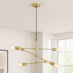 Modern fönsterlampa mässing, Nica