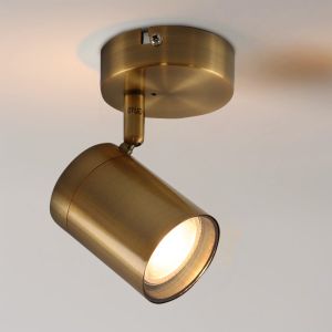 Modern taklampa badrum mässing, Ciara, IP44