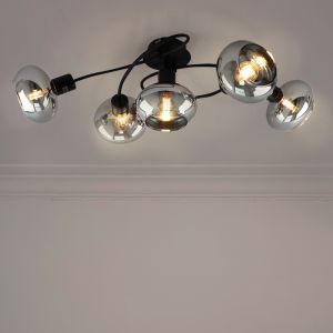 Design taklampa svart, Skip