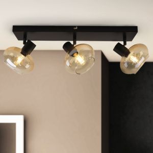 Design spotlight tak bärnstensfärgad, Skip