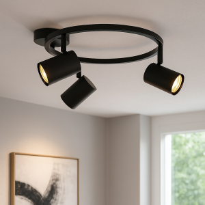 Modern spotlight tak svart, Elena