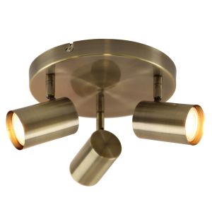 Modern taklampa brons, Elena
