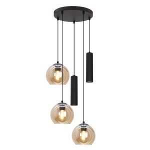 Modern fönsterlampa svart, Gianni