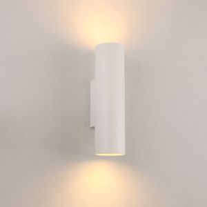 Modern vägglampa vit, Nadi