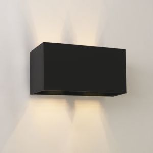 Modern up down vägglampa svart, Dion, IP65