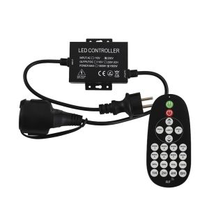 Ljusslinga dimmer, 1500W, IP44, med fjärrkontroll