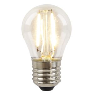Dimbar Olucia E27 filamentlampa Melchis, P45, 2W, 2700K