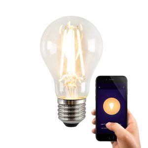 Olucia smart LED lampa E27 Yona, A60, 5W, dim to warm