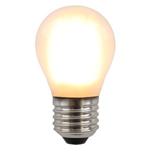 Dimbar Olucia E27 filamentlampa Carel, P45, 5W, 2700K