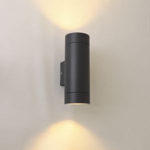 Modern utelampa antracit, Marcos, IP44