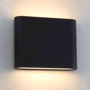 Modern utelampa svart, Cailey, 6W, 3000K LED, IP54