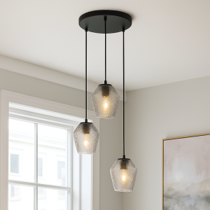 Modern fönsterlampa transparent, Nanko