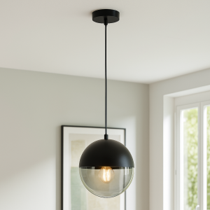 Design fönsterlampa grå, Nalini