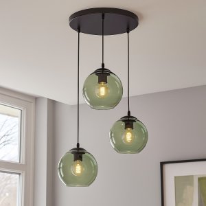 Design fönsterlampa grön, Giada
