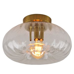 Retro taklampa transparent, Diane