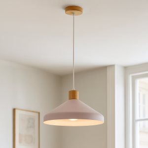 Rustik fönsterlampa rosa, Freddie