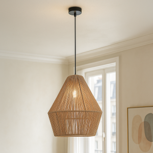 Rustik fönsterlampa rosa, Holly