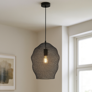 Design fönsterlampa svart, Sep