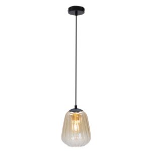 Design fönsterlampa bärnstensfärgad, Sue