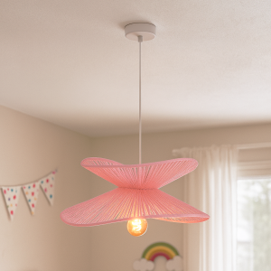 Papper fönsterlampa rosa, Rosalie