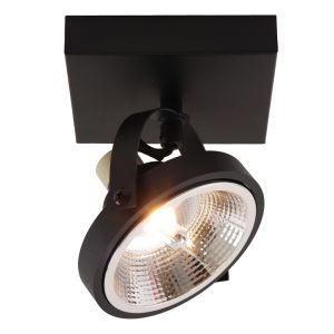 Modern taklampa svart, Morris