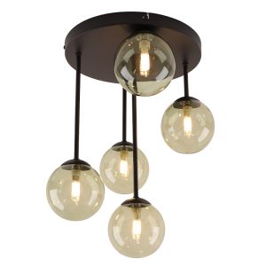 Design taklampa grön, Stacy