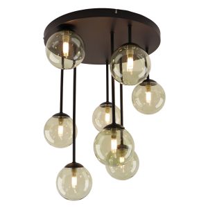 Design taklampa grön, Stacy